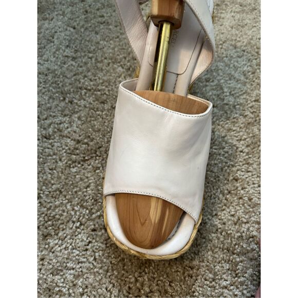 Paloma Barceló Clama Jute-Wedge Sandals Glacial Pink, Sz EU 40 / US 9, MP $374 - Picture 12 of 16